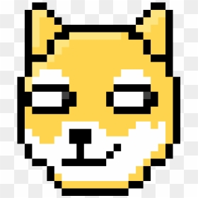 Gifs Of Smiley Face , Png Download - Hello Kitty Face Pixel, Transparent Png - doge face png