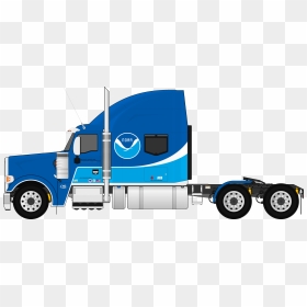 28 Collection Of Semi Truck Drawing Side View - Side View Semi Truck Drawing, HD Png Download - tractor trailer png