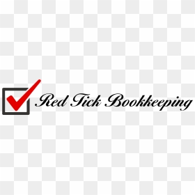 Red Tick Accounting - Calligraphy, HD Png Download - red checkmark png