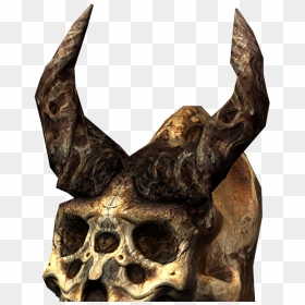 Skyrim Dragon Skull Png, Transparent Png - animal skull png