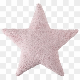 Washable Pink Star Children"s Pillow - Sterne Kissen Rosa, HD Png Download - pink star png