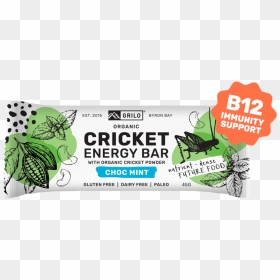 Choc Mint Cricket Energy Bars - Energy Bar, HD Png Download - cricket bug png