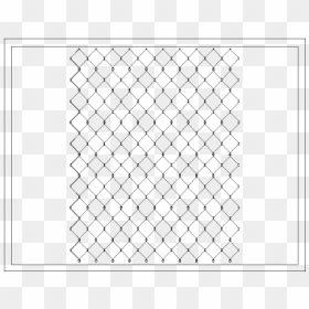 Line Art, HD Png Download - chainlink fence png