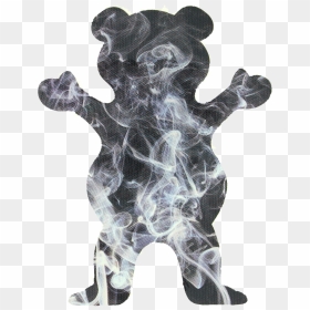 Grizzly Smoke Fill Bear Decal - Logos De Grizzly Skate, HD Png Download - skate png