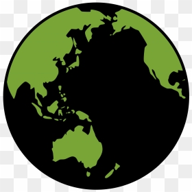Log Horizon Globe - Cool Looking World Map, HD Png Download - globe png transparent