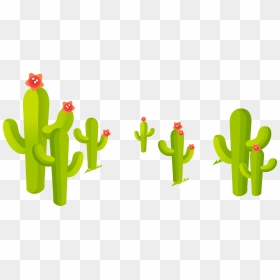 Drawing Cactus Wallpaper Transparent Png Clipart Free - Cartoon Cactus Transparent Background, Png Download - cactus vector png