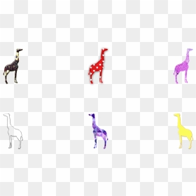 Giraffe, HD Png Download - giraffe silhouette png