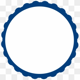 Circle, HD Png Download - scalloped border png