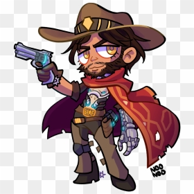 Mccree Hat Png , Png Download - Mccree In Underwear, Transparent Png - vhv