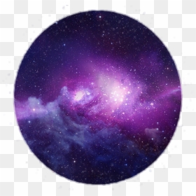 Purple And Blue Galaxy Png, Transparent Png - pink star png