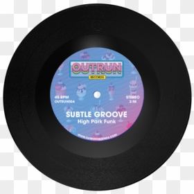 Subtle Groove Vinyl Render 2, HD Png Download - vinyl records png