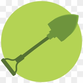 Shovel Icon - Illustration, HD Png Download - dead grass png