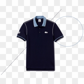 The New Lacoste X Roland-garros Polo - Polo Shirt, HD Png Download - lacoste logo png