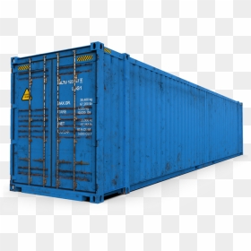 New 30 Foot Container, HD Png Download - cargo ship png