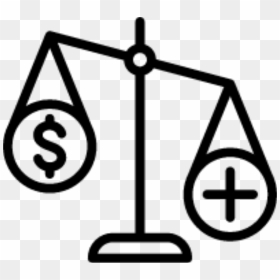 Uneven Scale Flat Icon - Scale Money Icon Png, Transparent Png - gender icon png