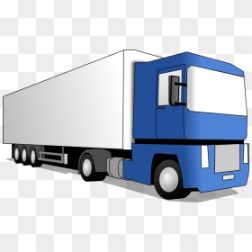 Tractor- Trailer Cliparts, HD Png Download - tractor trailer png