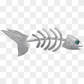 P218a-s03, HD Png Download - fish skeleton png