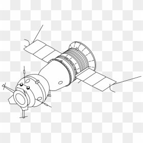 Transparent Apollo Clipart - Space Probe Cartoon, HD Png Download - spacecraft png