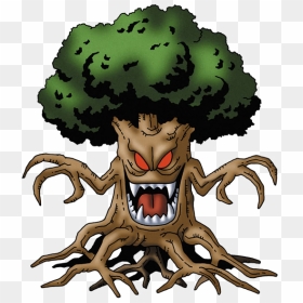 Dragon Quest Tree Monster, HD Png Download - monster face png