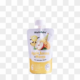 Home / Wattlebaby Natural Baby Food - Plastic Bottle, HD Png Download - baby food png