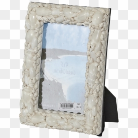 White Shells Photo Frame - Picture Frame, HD Png Download - glass pane png