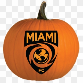 Vector Library Download Bronco Drawing Pumpkin Carving - Miami Fc, HD Png Download - pumpkin vector png