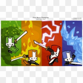 Castle Crashers Wiki - Castle Crashers Ice King, HD Png Download - vhv