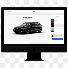 A4 - 7 - Computer Monitor, HD Png Download - volvo png