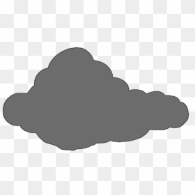 ##cloud #grey #gray #dark #sky #weather #remix #shape, HD Png Download - cloud shape png