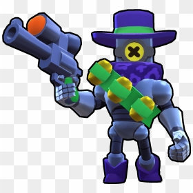 #brawlstars #ricochet #rico #brawlstar #brawl #brawler - Brawl Stars Ricochet Gold, HD Png Download - ricochet png