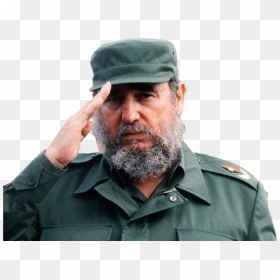 Lien Direct, 2017/32/4/1502334159 Fidel Castro Salute - Fidel Castro Wallpaper Hd, HD Png Download - salute png