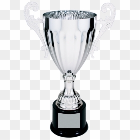 Silver Metal Corproate Cup Trophy On A Black Plastic - Golf Trophy Cup, HD Png Download - silver trophy png
