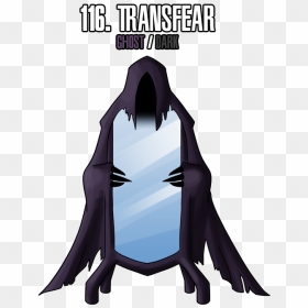Clipart Royalty Free Library Dementor Drawing Creepy - Pokemon Fakemon, HD Png Download - dementor png