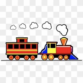 Toy Train Clip Art, HD Png Download - train clipart png
