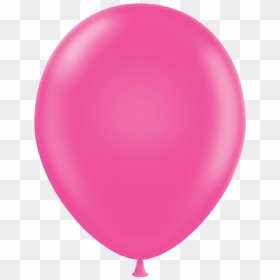 Hot Pink Latex Balloons - Hot Pink Balloon, HD Png Download - pink balloons png transparent background