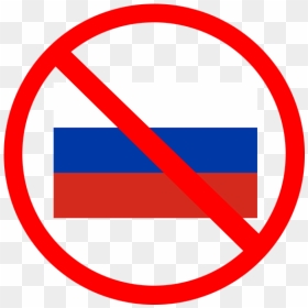 Russia Flag With Prohibitory Sign - World No Tobacco Day Logo, HD Png Download - russia flag png