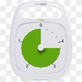 5 Minute Countdown Png - Time Timer Ttm White Minute Timer, Transparent Png - countdown png