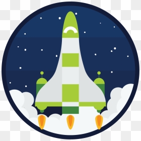 Clipart Stock Buttons Clipart Spaceship - Spacecraft, HD Png Download - vhv