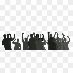 People Protest , Png Download - Silhouette, Transparent Png - protest png