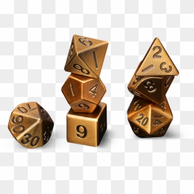 Transparent Gold Dice Png - Dice Game, Png Download - dice transparent png