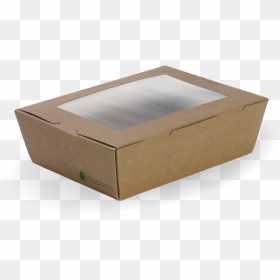 Large Bioboard Lunch Box With Windowbb Wlbl - Box, HD Png Download - lunch box png