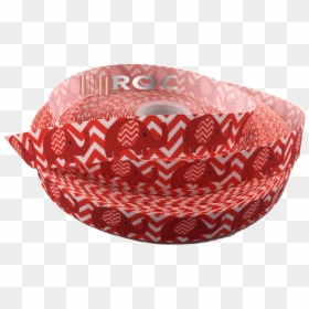 Ribbons [tag] Red Elephant Grosgrain Ribbon 7/8″ Red - Cake, HD Png Download - chevron background png