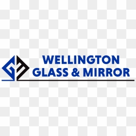 Wellington Glass & Mirror Logo - Parallel, HD Png Download - glass broken png