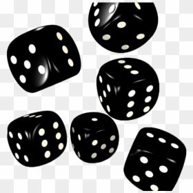 Dice Png Transparent Images - Black Ludo Dice Png, Png Download - dice transparent png