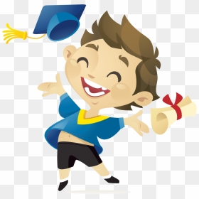 Graduation Png Transparent - Animation Graduation Animated Gif, Png Download - convocation hat png