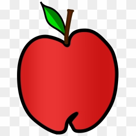 Teacher Apple Clipart - Cute Apple Clipart, HD Png Download - teacher apple png