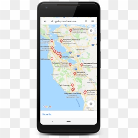 Google Maps Drug Disposal - Atlas, HD Png Download - cvs png