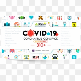 Aintrailers Coronavirus Icons Pack, HD Png Download - after effects icon png