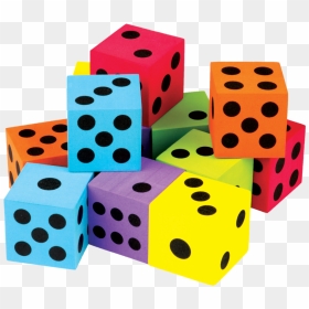 Dice Png - Colorful Dice Clipart, Transparent Png - dice transparent png