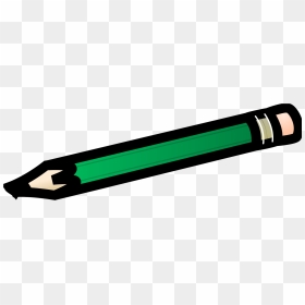 Green Pencil Svg Clip Arts, HD Png Download - pencil png clipart